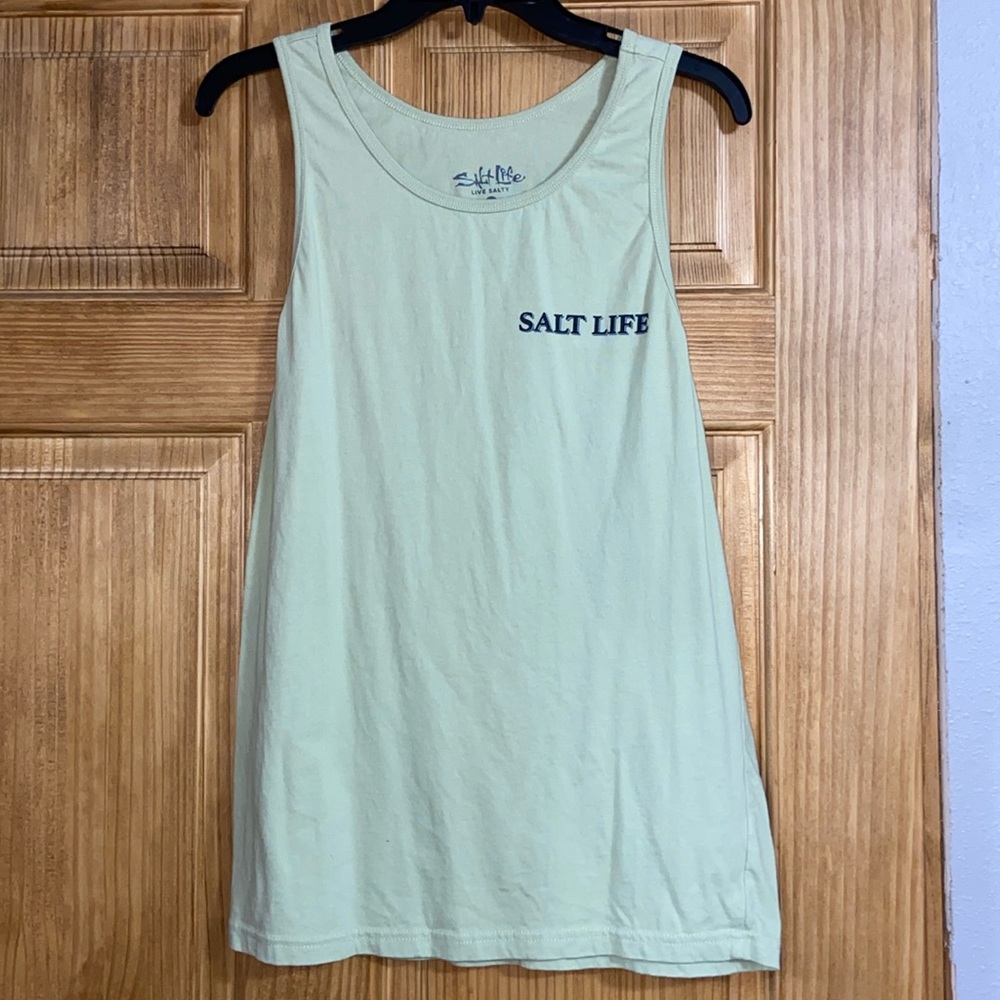 Green Salt Life tank top